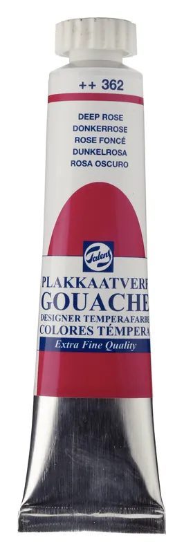 Talens Gouache Extra Fine Quality Tube 20 ml - Donkerroze 362 Nieuw