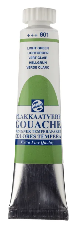 Talens Gouache Extra Fine Quality Tube 20 ml - Lichtgroen 601 Betaalbaar