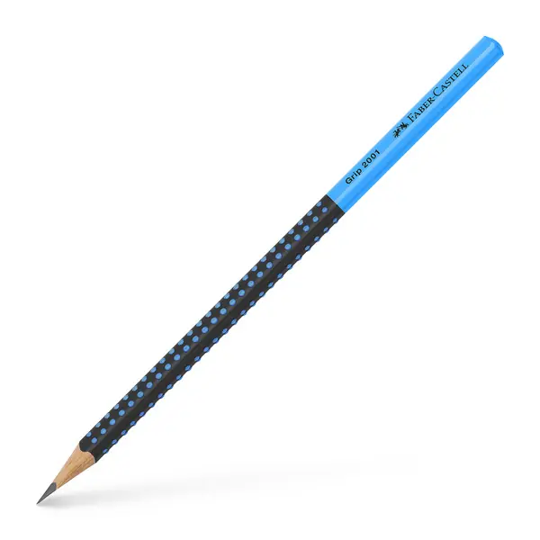 Goedkoop Faber Castell Grafietpotlood Grip 2001 - Zwart/Blauw