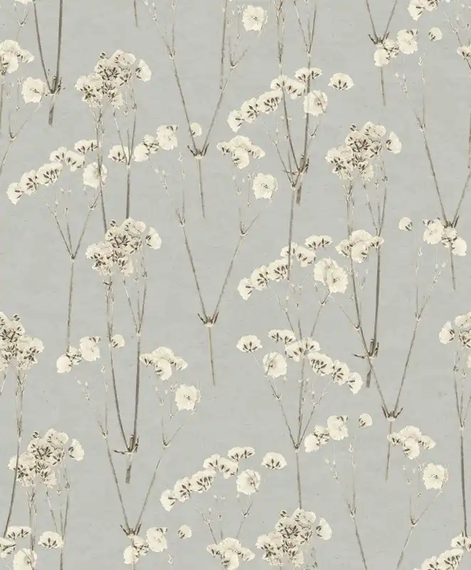 Voordeelprijs Decoprint Herbarium Behang met katoentakken - HE27241