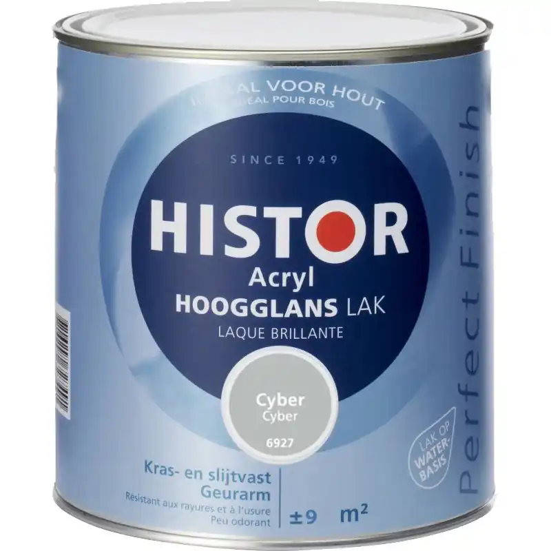 Koopje Histor Acryl Hoogglans Lak - Cyber