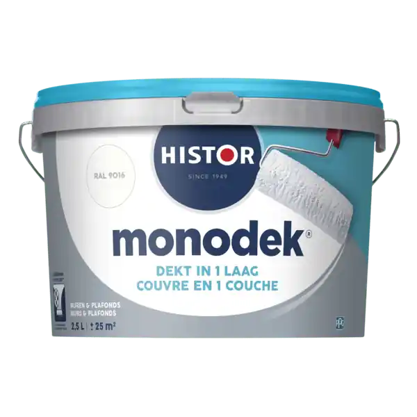 Superprijs Histor Monodek Muurverf - RAL 9016