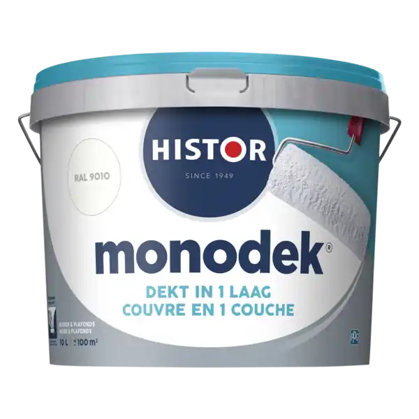 Merkproduct Histor Monodek Muurverf - RAL 9010