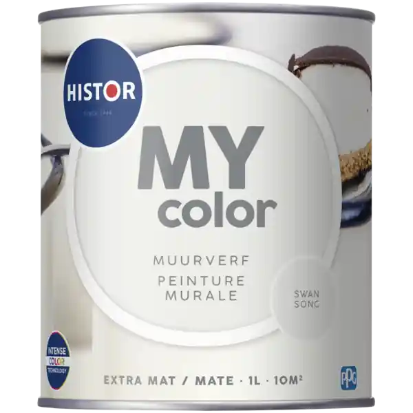 Direct Verzonden Histor MY color Muurverf Extra Mat - Swansong
