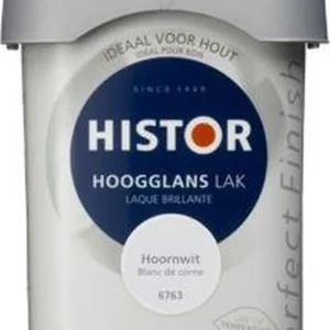 Bestel Nu Histor Perfect Finish Hoogglans Lak - Hoornwit