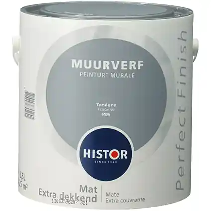 Merkproduct Histor Perfect Finish Muurverf Mat - Tendens - 2,5 liter