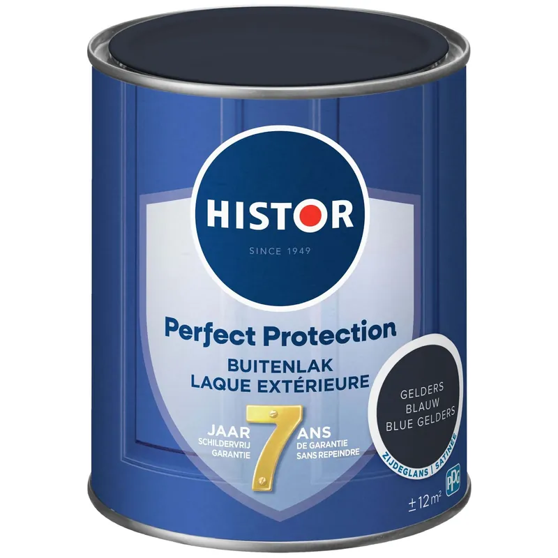 Tijdelijk Beschikbaar Histor Perfect Protection Buitenlak Zijdeglans - Gelders Blauw