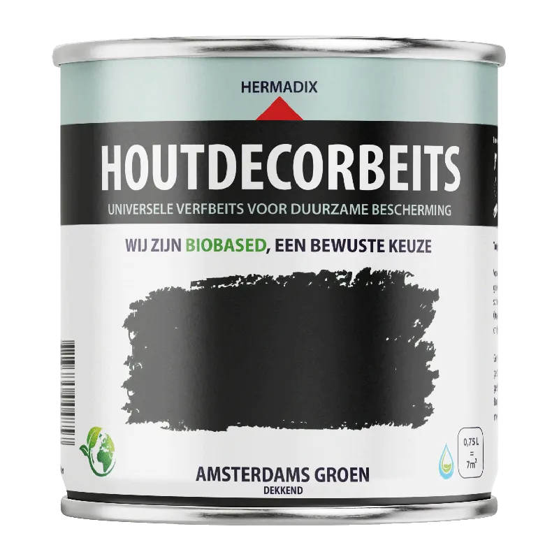 Uitverkoop Hermadix Houtdecor Verfbeits - Amsterdams Groen