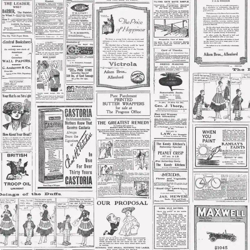Snelle Levering Galerie Just Kitchens Behang met cartoons - G45449