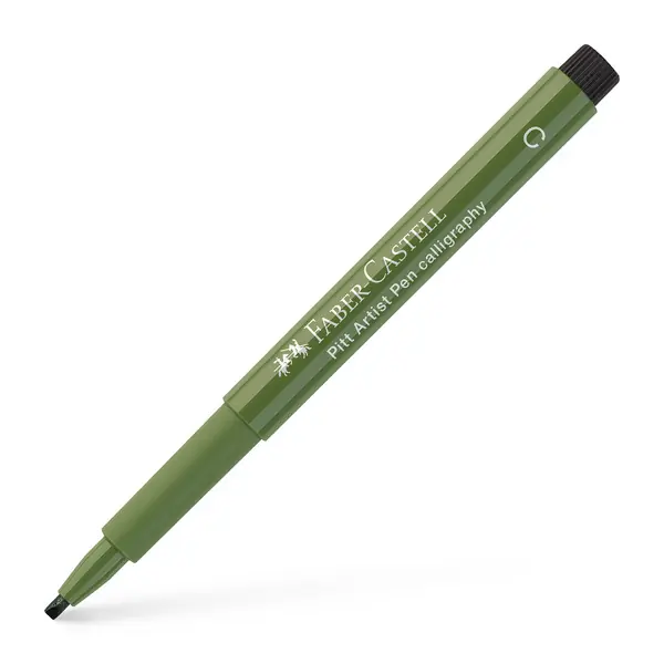 Faber Castell Kalligrafiepen Pitt - C 174 chroomgroen ondoorzichtig Betaalbaar