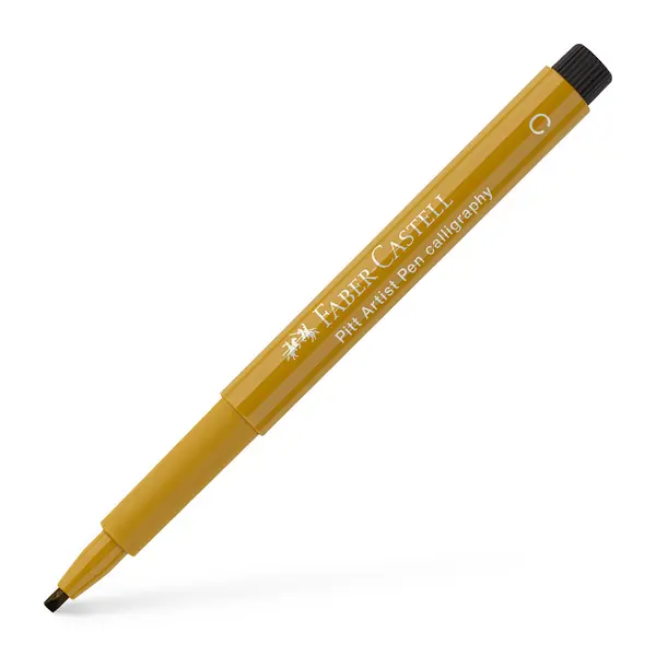 Faber Castell Kalligrafiepen Pitt - C 268 groen goud Beste Prijs