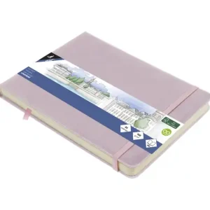 Kangaro Schetsboek - Landscape Violet - Hardcover - 80 vellen - 140g - Roomwit Papier met Elastiek en Lint Populair