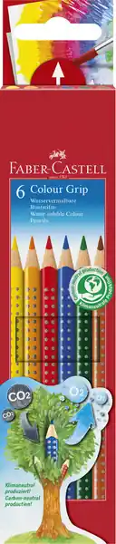 Faber Castell Kleurpotlood Colour Grip 2001 - kartonnen etui a 6 stuks Direct Verzonden