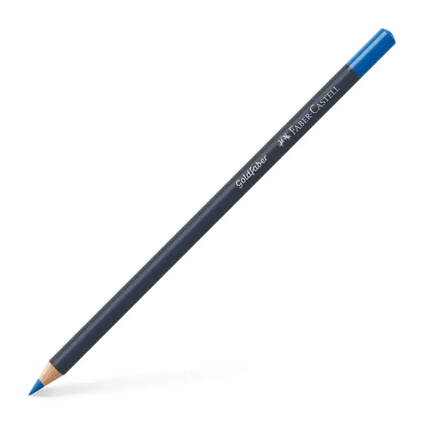 Aanbieding Faber Castell Kleurpotlood Goldfaber - 143 kobaltblauw
