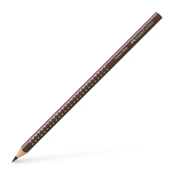 Op = Op Faber Castell Kleurpotlood Grip - 76 Van Dyck bruin