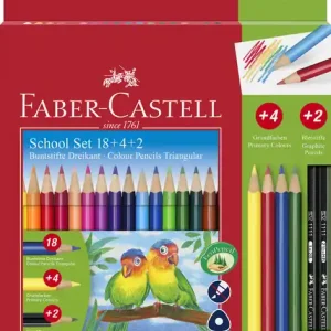 Gecertificeerd Faber Castell Kleurset Triangular