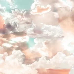 Superprijs Komar Home; Komar Colours Fotobehang Mellow Clouds - X7-1014