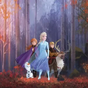 Alleen Vandaag Komar Into Adventure Fotobehang Disney - Frozen - Autumn Glade - IADX8-005