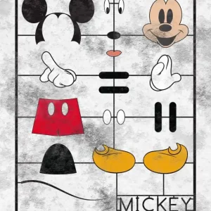 Speciale Aanbieding Komar Into Adventure Fotobehang Disney - Mickey Mouse - Kit - IADX4-053