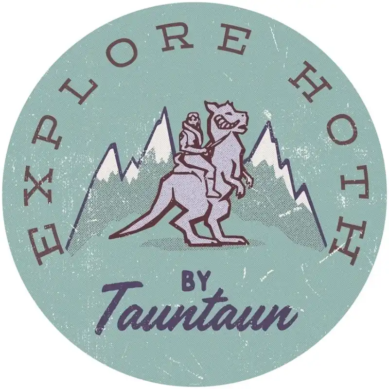 Uitverkoop Komar Into Adventure; Komar Dots Behangcirkel Star Wars - Explore Hoth - DD1-034