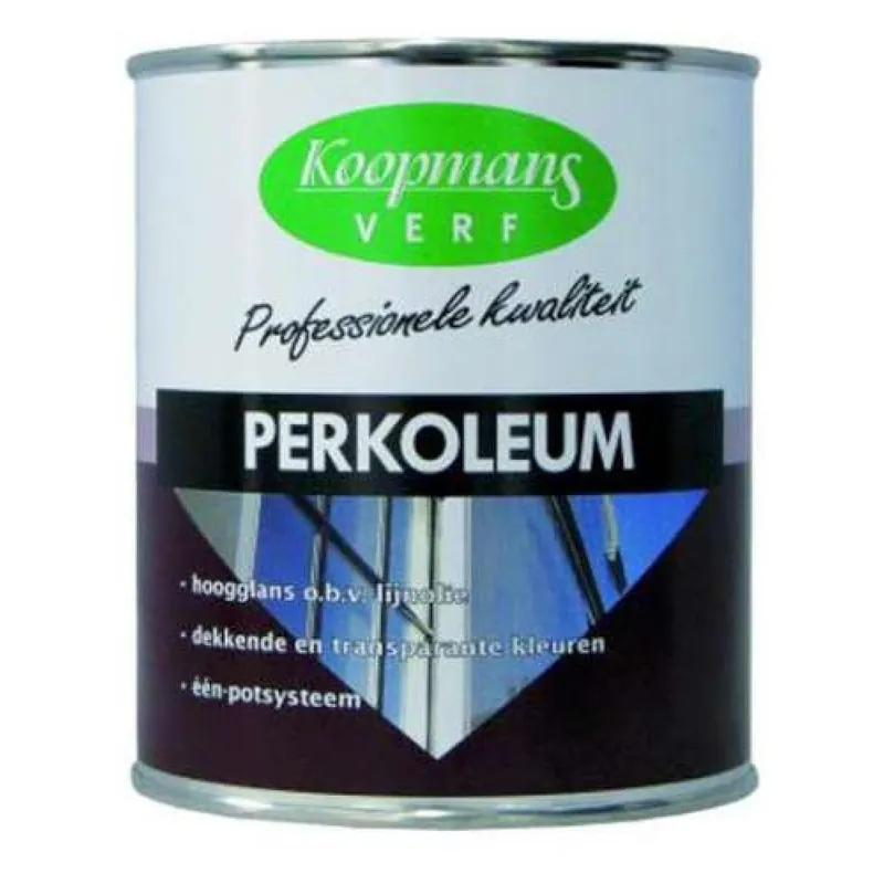 Beperkt Aanbod Koopmans Perkoleum Hoogglans Transparant - Teak