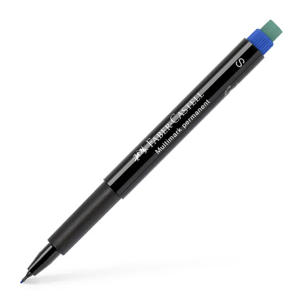 Direct Verzonden Faber Castell Marker Multimark permanent - S blauw