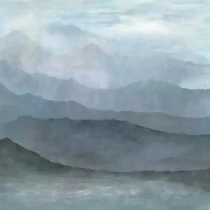 Galerie Atmosphere Fotobehang met abstracte bergen G78425 Koopje