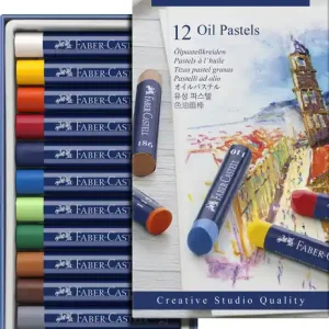 Flitsaanbieding Faber Castell Oliepastels Creative Studio etui