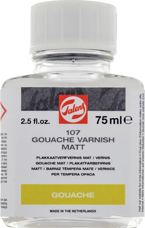 Talens Plakkaatverfvernis Mat 107 - 75 ml Betrouwbaar