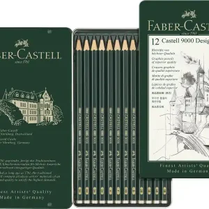 Premium Faber Castell Potlood 9000 - Designset