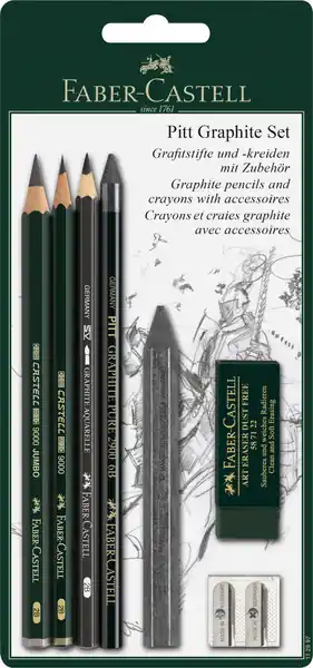 Merkproduct Faber Castell Potloodset Pitt Graphite 7-delig