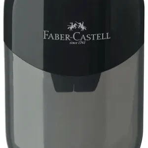 Alleen Vandaag Faber Castell Puntenslijper met afvalkoker zwart