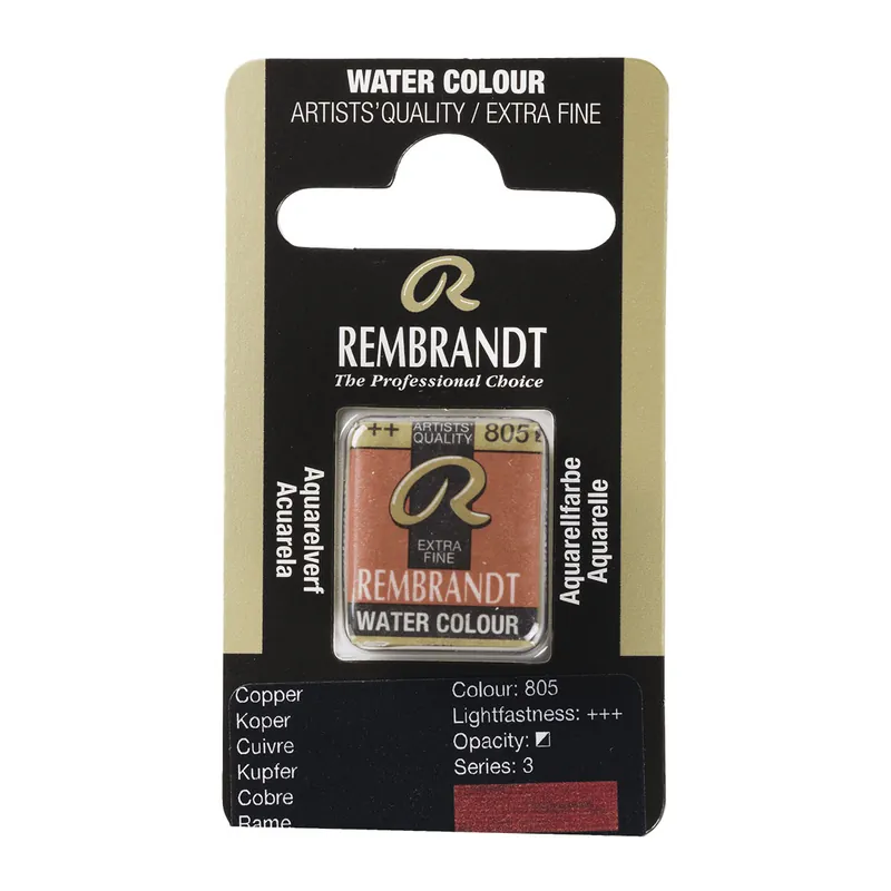 Hoge Kwaliteit Rembrandt Aquarelverf Napje - Koper #805