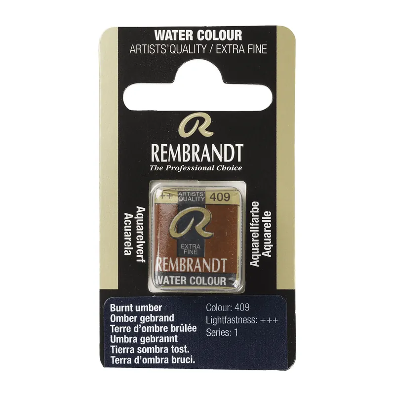 Rembrandt Aquarelverf Napje - Omber Gebrand #409 Lage Prijs