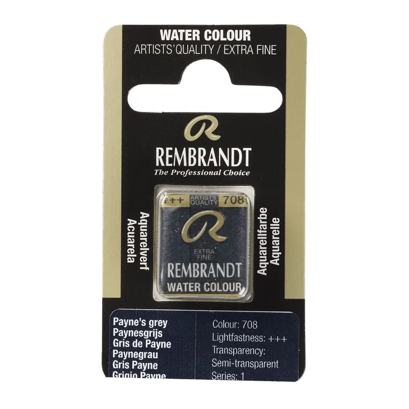 Rembrandt Aquarelverf Napje - Paynesgrijs #708 Speciale Aanbieding