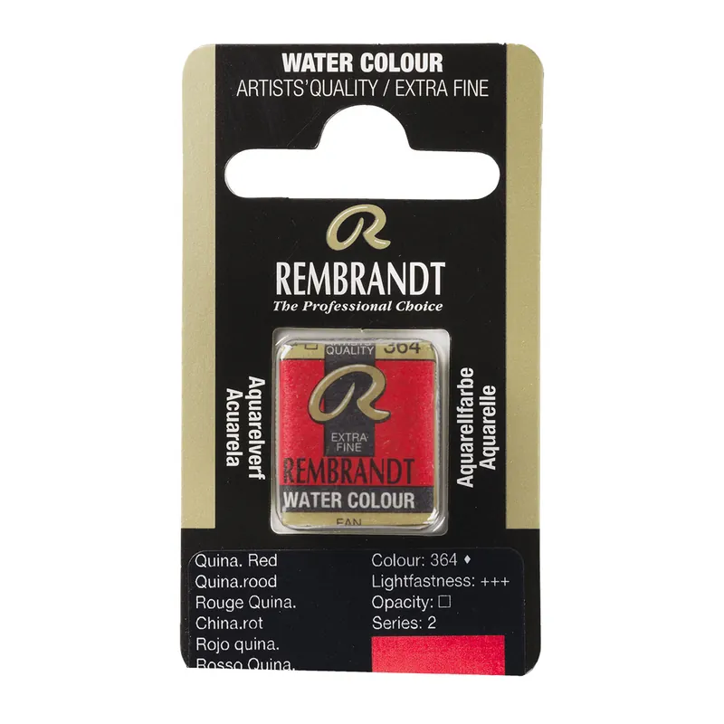 Rembrandt Aquarelverf Napje - Quinacridonerood #364 Flitsaanbieding