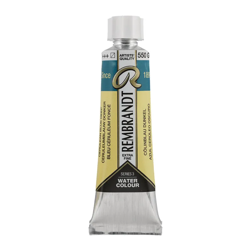 Rembrandt Aquarelverf Tube 10 ml - Ceruleumblauw Donker #550 Veilige Betaling