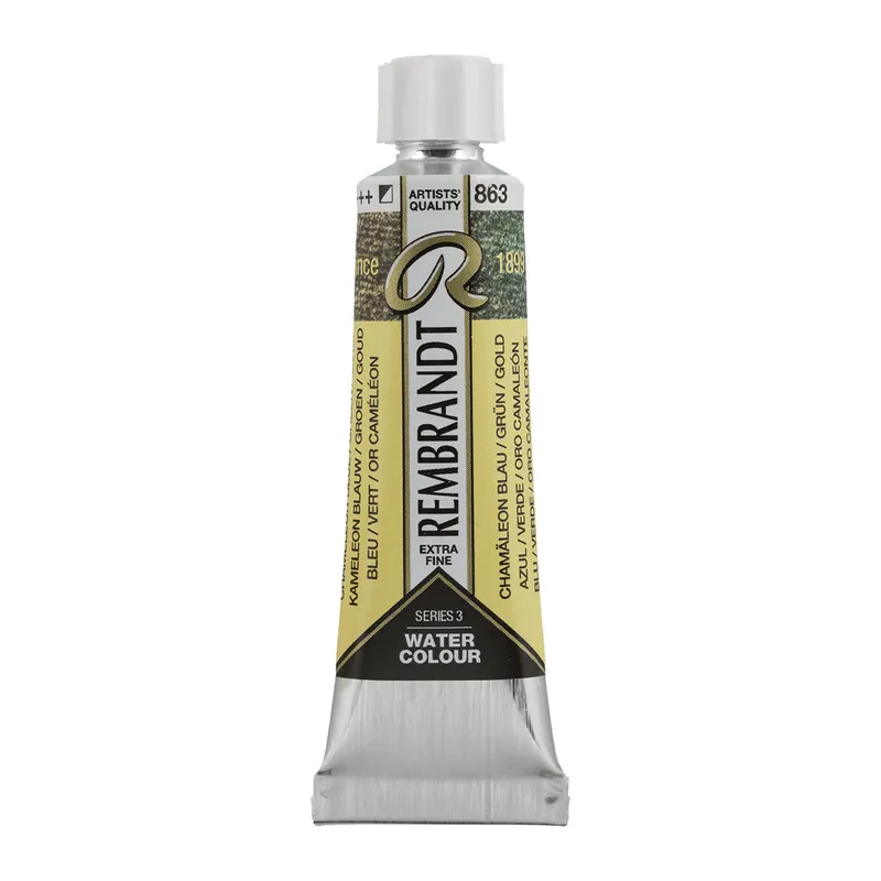 Favoriet Rembrandt Aquarelverf Tube 10 ml - Kameleon Blauw/Groen/Goud #863