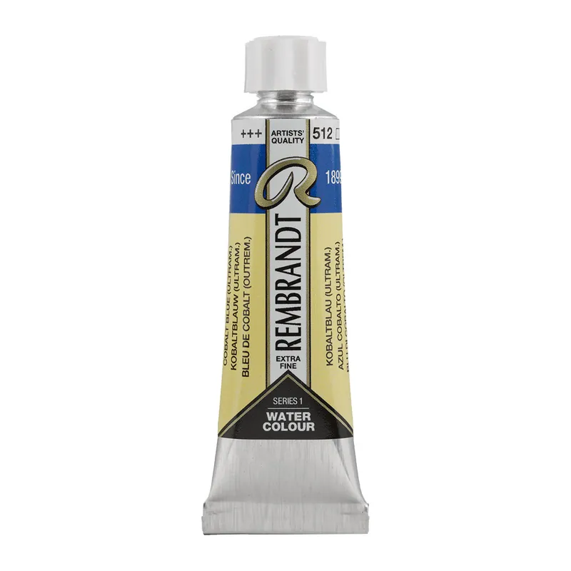 Direct Verzonden Rembrandt Aquarelverf Tube 10 ml - Kobaltblauw (Ultramarijn) #512
