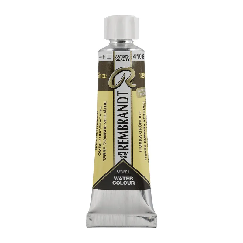 Rembrandt Aquarelverf Tube 10 ml - Omber Groenachtig #410 Populair