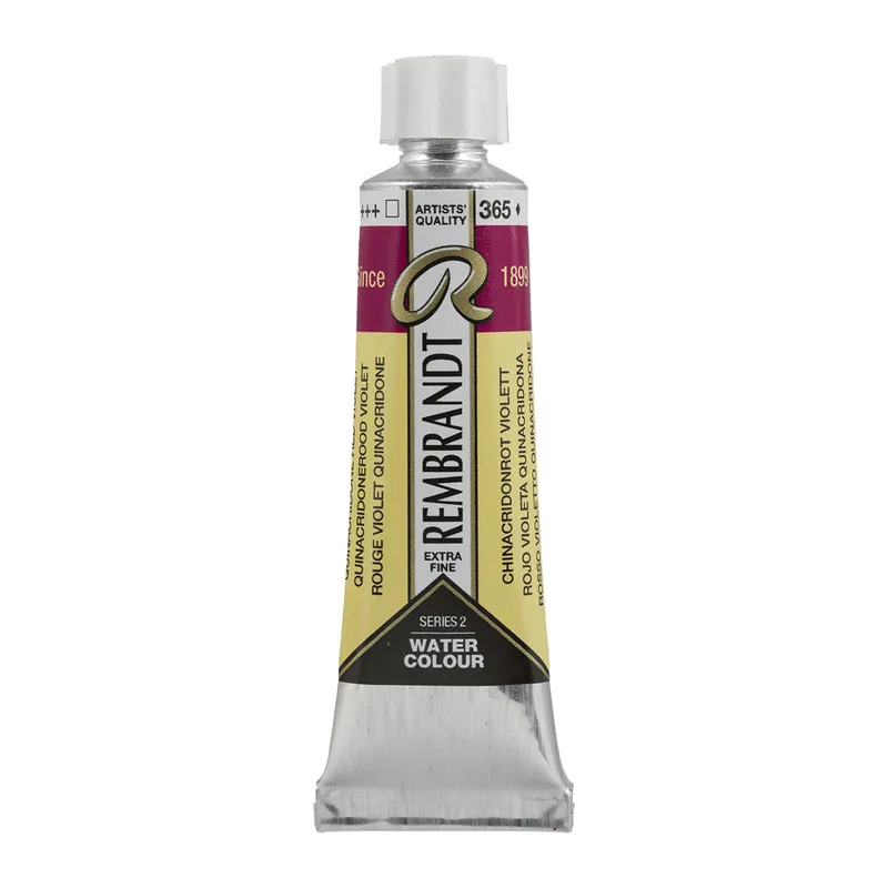 Rembrandt Aquarelverf Tube 10 ml - Quinacridonerood Violet #365 Beperkt Aanbod