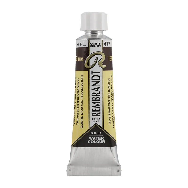 Betrouwbaar Rembrandt Aquarelverf Tube 10 ml - Transparantoxydomber #417
