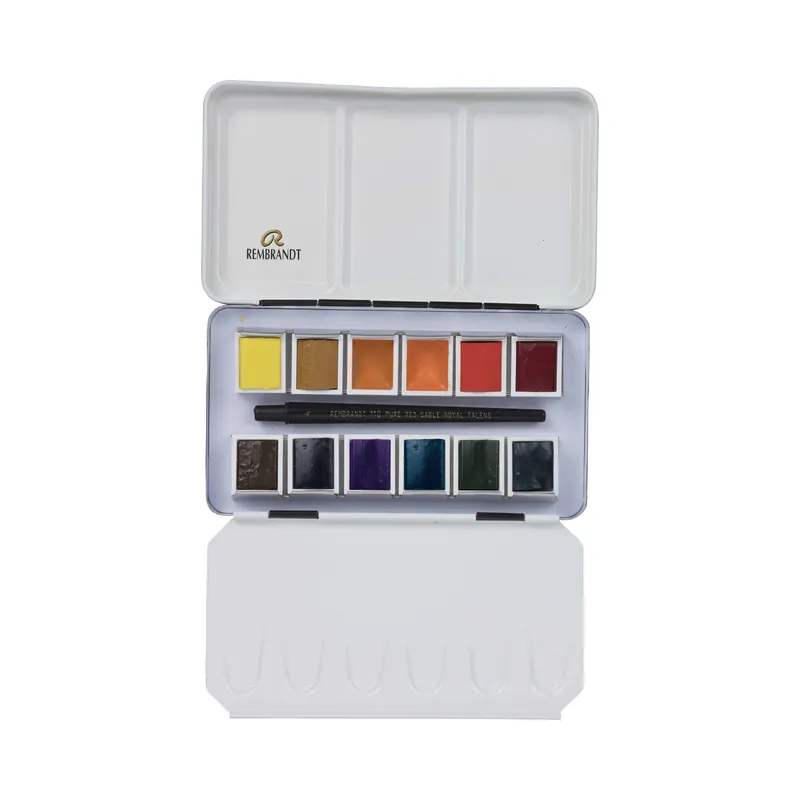 Rembrandt Aquarelverf Water Colour Box Landscape Selection Fabrieksprijs