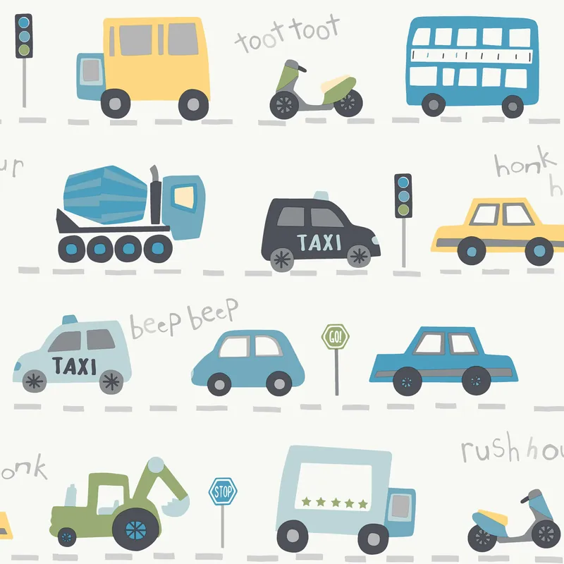 Nieuw Dutch First Class World of Imagination - DL27594 - Road Traffic Blue