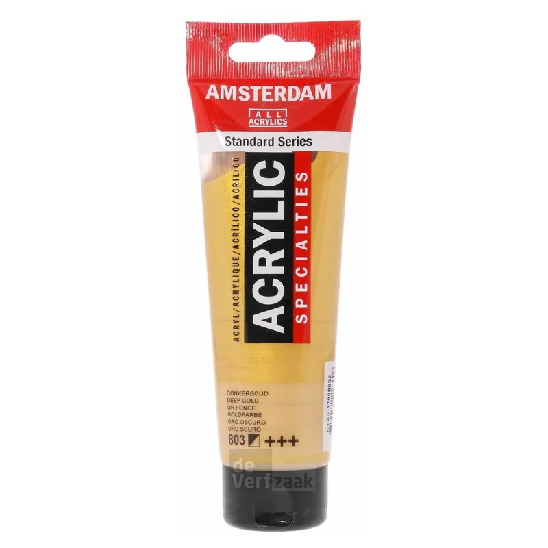 Royal Talens Amsterdam Acrylverf 120 ml - Donkergoud 803 Shop Nu