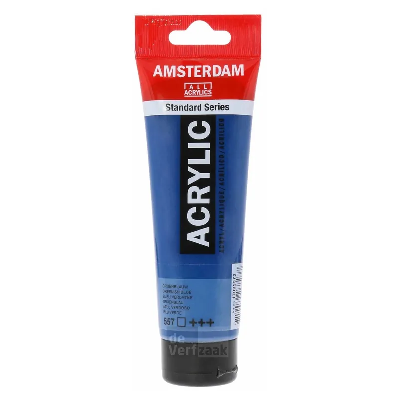 Direct Verzonden Royal Talens Amsterdam Acrylverf 120 ml - Groenblauw 557