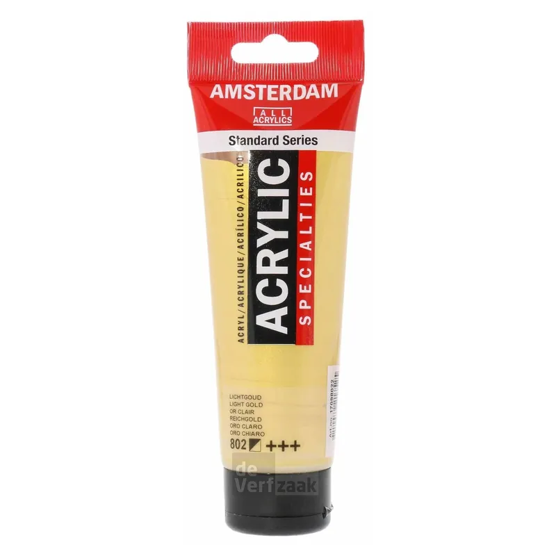 Veilige Betaling Royal Talens Amsterdam Acrylverf 120 ml - Lichtgoud 802