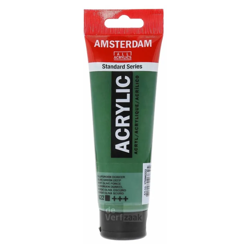 Veilige Betaling Royal Talens Amsterdam Acrylverf 120 ml - Olijfgroen Donker 622