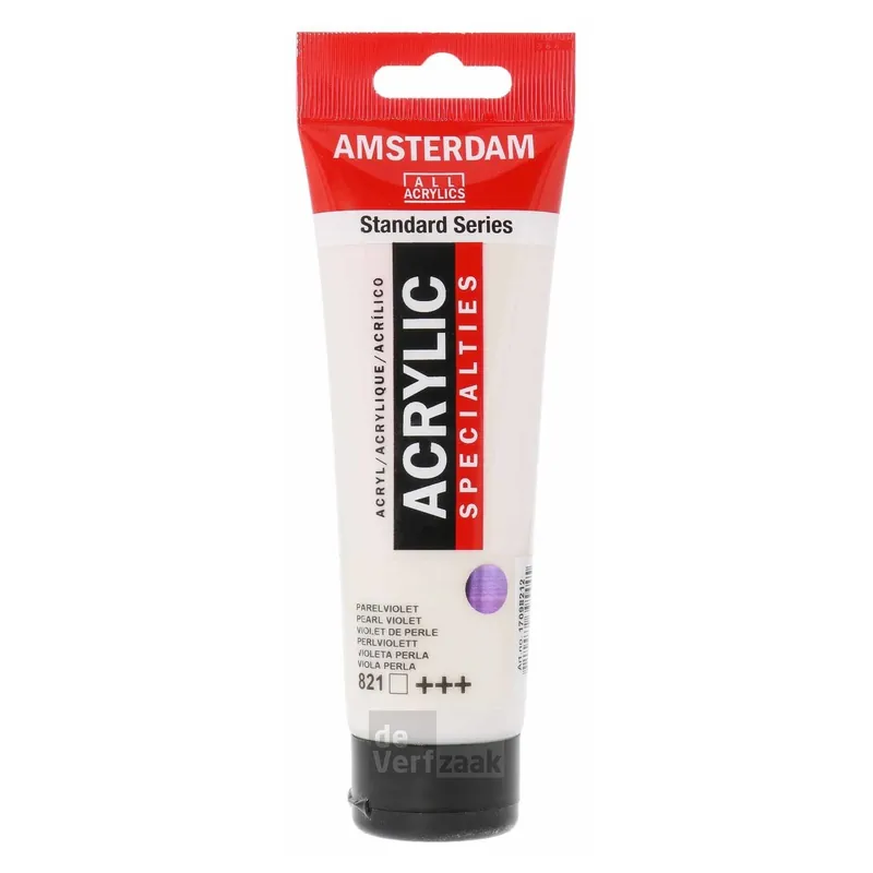 Royal Talens Amsterdam Acrylverf 120 ml - Parelviolet 821 Lage Kosten
