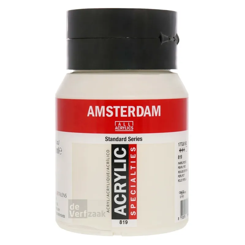 Nieuw Royal Talens Amsterdam Acrylverf 500 ml - Parelrood 819